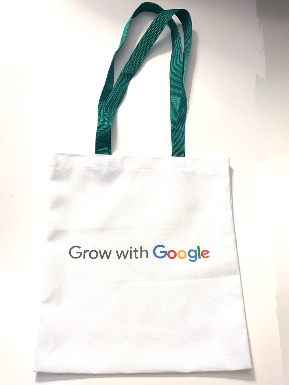 GOOGLE Grow With Google Canvas Tote Bag